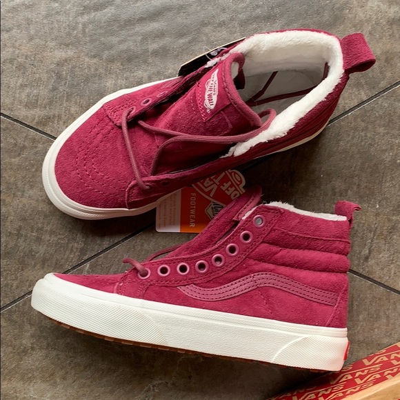 VANS SK8-Hi Mte Dry Rose/Marshmallow WMNS - Picture 14 of 16
